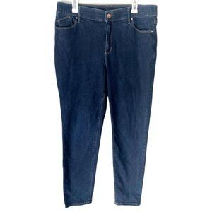 Chico's Jeans Women's 14 2.5 Skinny Dark Wash Minimalist Capsule Denim